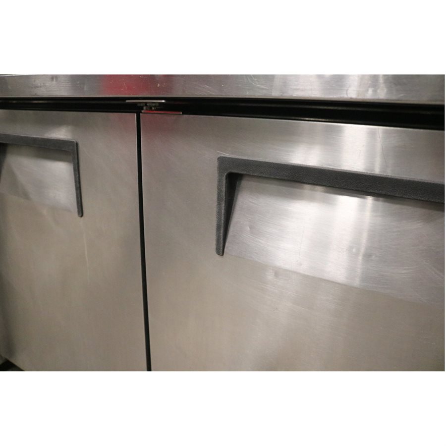 USED True TUC-72-HC Undercounter Refrigerator 72" , With Three(3) Solid Doors, 115V